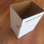 6 Bottle Wine Box cardboard packaging, 6 Bottle wine carton upright , 