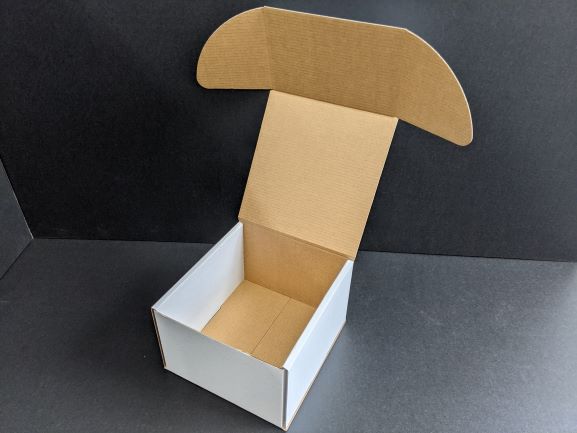 Mailer box 200 x 230 x 140 (Cap Box) White (bundle 25)