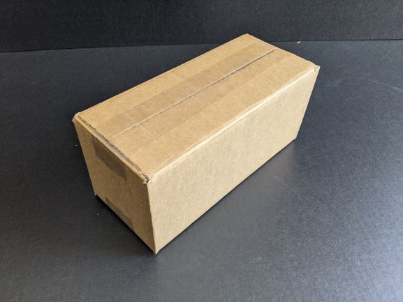 1 Bottle Gin Shipper 245 x 105 x 105 RSC Brown