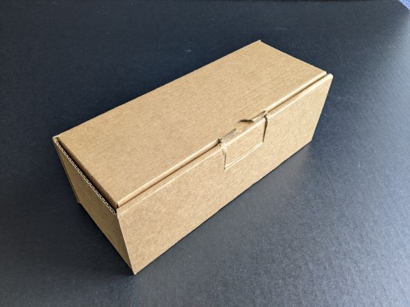 Gin Single Bottle Laydown Mailer (to suit max bottle size 255mm x 90mm)