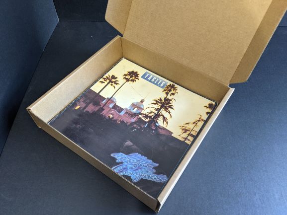 12" Vinyl Record LP Mailer Box 310 x 310 x 70 Brown (Bundle 25)