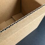 Single corrugated cardboard boxes