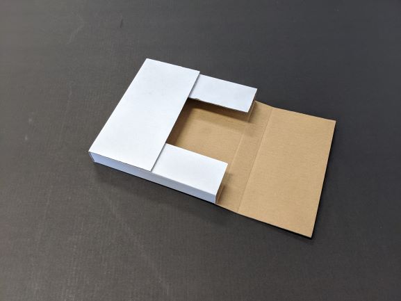 7" Vinyl Record Mailer White 25mm