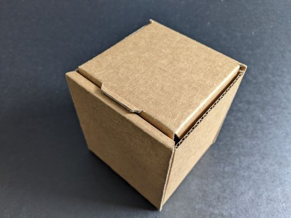Mailer Candle box 75 x 75 x 95 Brown