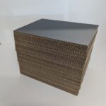 Black corrugated sheet