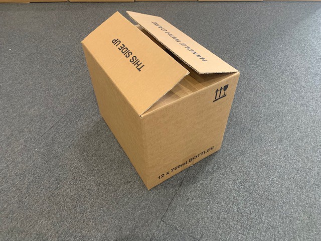 Wine cartons adelaide packaging supplies, 12 Bottle wine Carton 310 x 225 x 315 c flute