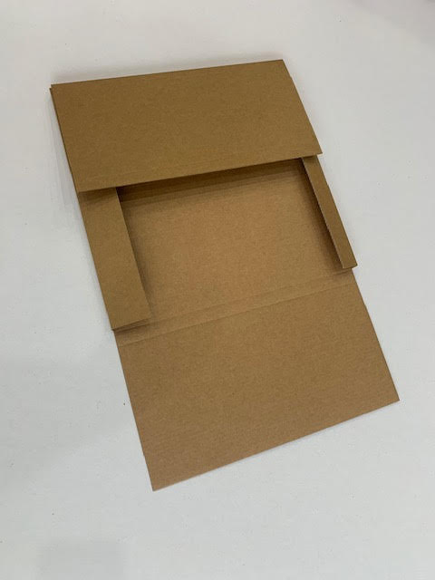 vinal record mailer, cardboard record shipper, vinyl LP mailer australia, lp Mailer brown budget